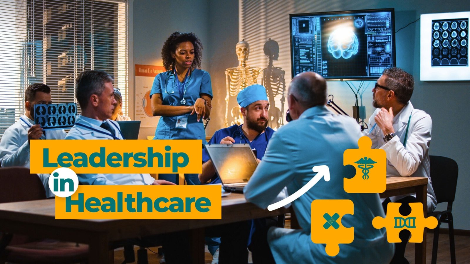 Thumbnail for the free course on Leadership in Healthcare