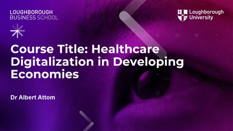 Healthcare Digitalization in Developing Economies (Test)